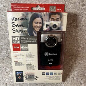 RCA Cognizant EZ3100 Digital Handheld Camcorder HD1080p HDMI Connection Black